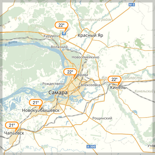 Погода в Самарской области